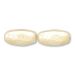 Pearl Baroque Oblong 10 x 5mm Gold