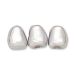 Pearl Baroque Tooth Shape Silver