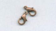 12mm Lobster Claw Antique Copper