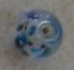 Crystal Foil Lined Round bead