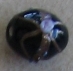 Black Oval Designer Bead