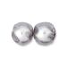 Pearl Round  Baroque Beads 4mm Silver