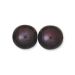 Pearl Round Beads  8mm Eggplant