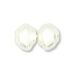 Pearl Baroque Snails 10mm White
