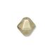 Glass Diamond Shaped Pearl 6mm Cocoa