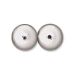 Pearl Smooth Rondels 8mm Silver