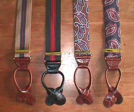 Braces Paisley and striped styles